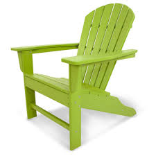 South Beach Patio Adirondack Chair Lime Green Polywood Beach Adirondack Chairs Adirondack Chairs Patio Trex Outdoor Furniture