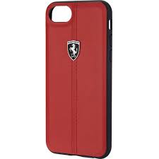 Ferrari ® booktype case genuine leather iphone 8 plus iphone 7 plus red. Ferrari Iphone 8 Case 579d19