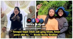Dalam pada itu, penyanyi lagu bobo di mana ini juga mendedahkan dia bakal melancarkan single terbaru dan berharap masuk dalam anugerah juara lagu. Tercapai Hajat Odah Nak Yang Hitam Besar Perut Sikit Tu Bonda Rozita Ibrahim Berita Kopak Cc