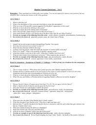 Hamlet Content Questions Act 1