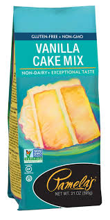 Gluten free and dairy free vanilla cake. Gluten Free Vanilla Cake Mix Pamela S Products