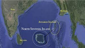 Map North Sentinel Island North Sentinel Island: The Island Is Located In The Bay Of Bengal Ocean And  It Is One Of The Andaman A… | North Sentinel Island, Andaman And Nicobar  Islands, Island