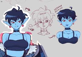 John Agan on X: Vampire Girl Jude (@suoiresnu OC) study + redraw  t.coDXJM8g4OSr  X