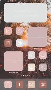 Warm Fall Aesthetic Iphone App Icon Home Screen Ideas Inspo Inspiration App Covers App Icons Ios 14 In 2020 Iphone Home Screen Layout App Icon Iphone App Design