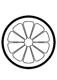 Discover 663 free orange slice png images with transparent backgrounds. Coloring Pages Half Orange Slice Coloring Page