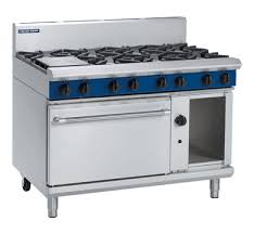 Maybe you would like to learn more about one of these? Blue Seal G508d 8 Burner Gas Cooktop With Static Oven