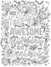 You can use our amazing online tool to color and edit the following awesome coloring pages for adults. The Word Awesome Coloring Pages