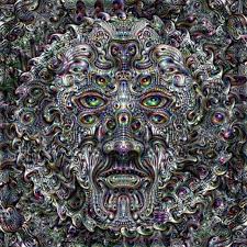 Reddit Psychedelicartwork Ran One Of My Paintings Through Google Deep Dream Ai Thing Psychedelic Art Mystical Art Art