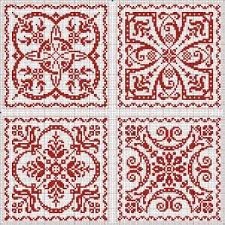 Free Patterns Square Round Etc Great For Biscornu
