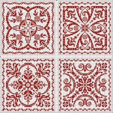 Free Patterns Square Round Etc Great For Biscornu