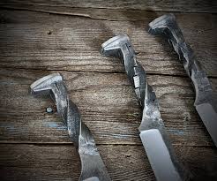 It weighs a total of 360 grams. Railroad Spike Knives By Canadian Bladesmith Graeson Fehr 66 83 Usd Each