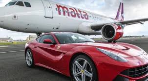 Air Malta A320 Vs Ferrari F12 Berlinetta With Images Air Malta Ferrari F12 Ferrari