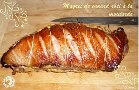 Voir les cuissons parfaites pour votre magret de canard. Magret De Canard Roti A La Moutarde La P Tite Cuisine D Isa