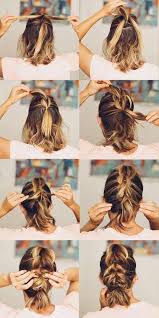 Days when you're absolutely in love with your this hairstyle works well for short hair because the ponytail is low in the back and therefore you won't have to this super quick and easy hairstyle is so simple but yet is one of our favorites. 20 Incredible Diy Short Hairstyles A Step By Step Guide