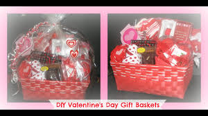 A creative and inexpensive gift that's great for a group! How To Make A Valentine S Day Gift Basket From The Dollar Store Gift Basket Package Youtube