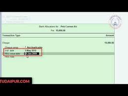 Who pays if there's a. Post Dated Voucher Entries In Tally Erp 9 Learn Tally Accounting Accounting Career Post Date Learning