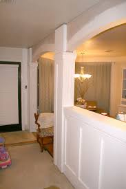 Check spelling or type a new query. Remodelaholic Living Room Update 4 Installing Wainscoting And Column Moldings