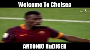 The rüdiger meme or nicht so tief meme is german meme in form of a video. Chelsea Season Welcome To Chelsea Antonio Rudiger Facebook