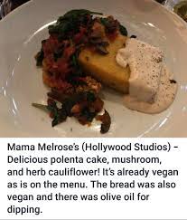 Gradually sprinkle in polenta, whisking constantly. Pin By Tate Bagwell On Food Vegan Disney Food Polenta Cakes Vegan