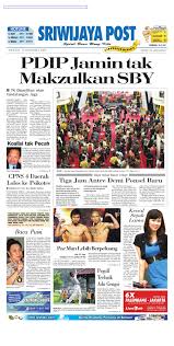 Sriwijaya Post Edisi Minggu 15 November 2009 by Yulius Saputra - Issuu