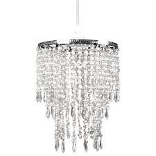 Enjoy free shipping on most stuff, even big stuff. Faux Crystal Acrylic Bead Triple Layer Shade For Pendant Ceiling Fixture Walmart Com Walmart Com