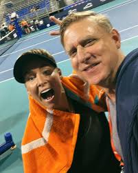 Always special playing in Miami with my friends and family in the stands  giving me some big energy and support… 💕 even when it's past everyone's  bedtime 😂