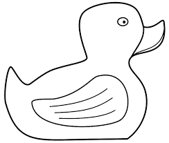 Duck Coloring Page Coloring Pages Rubber Duck