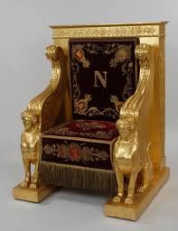 napoleon egyptian furniture throne