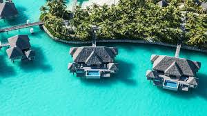The tropical island will leave you tanned like anything. The St Regis Bora Bora Resort Bora Bora French Polynesia