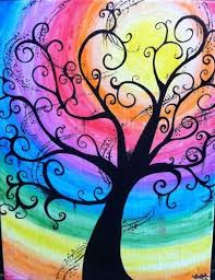 Pin By Melissa Ferrier On Painting Ideas And Tutorials Tree Art Art Tree Painting