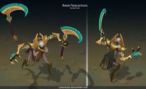 Shurima Fiddlesticks 08 By Sunnykoda League Of Legends Characters Concept Art Game Art
