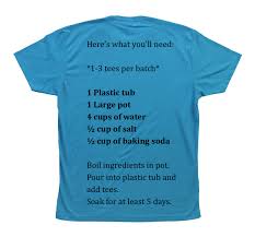 Native Foods Blog The Ultimate T Shirt Softening Brine Soften T Shirts Diy Clothes Diy Shirt
