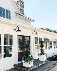 Pure white has its inclination towards cooler gray tones instead of the more greige snowbound. Our Exterior Paint Sherwin Williams Pure White In 2021 Exterior Paint Sherwin Williams Exterior Paint Colors For House Exterior House Lights