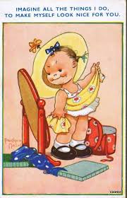 Artist Beatrice Mallet She Created A Series Of 35 Post Cards For An English Publisher Cartes Postales Vintage Illustration De Bebe Illustration Vintage