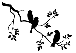Bird On Tree Branch Stencil Shabby Chic Stencil 3 Birds In Tree Rustic Mylar Vintage Style A4 297x210mm Ebay Tree Stencil Bird Silhouette Art Shabby Chic Stencils