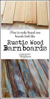 Colour washed wood is everywhere. Farmhouse Graywash Technique Reality Daydream