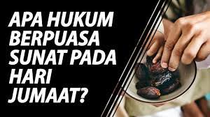 Sebab, hari jumat dianggap sebagai hari raya. Apa Hukum Berpuasa Sunat Pada Hari Jumaat Youtube