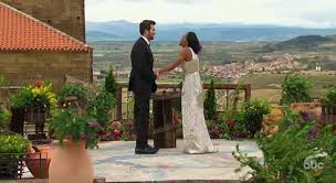 Rachel lindsay is abc's newest bachelorette. rachel lindsay is abc's newest bachelorette. here's a look at how's she's feeling at the start of her season. Rachel Lindsay Accepts 3 Carat Diamond Ring From Bryan Abasolo During Bachelorette Finale The Jeweler Blog