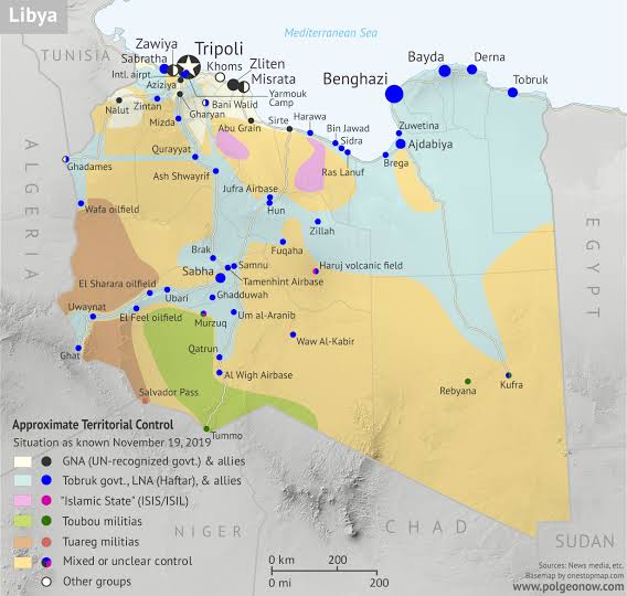 libya map civil war ile ilgili görsel sonucu"