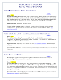 Lesson Plan Pedometers