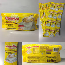 Discover your favorite flavor today. Krem Top Coffee Creamer Net Weight 120g 24 Sachets X 5 Grams Lazada Ph