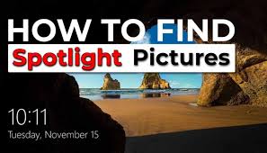 Spotlight automatically obtains and plays images on the user's safe display. How To Find Windows 10 Spotlight Images