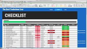 Includes a software selection requirements checklist with features and functions. The Ultimate Tradeshow Checklist Excel Template Dashboard Demo Youtube