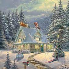 Maybe you would like to learn more about one of these? Christmas Thomas Kinkade Studios