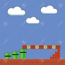Find the perfect arcade background stock photos and editorial news pictures from getty images. Old Game Background Classic Retro Arcade Design With Green Pipe And Red Brick Pixel Video Game Scenery Video Game Interface Design Elements Royalty Free Cliparts Vectors And Stock Illustration Image 128029485