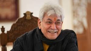 J&K LG Manoj Sinha greets people