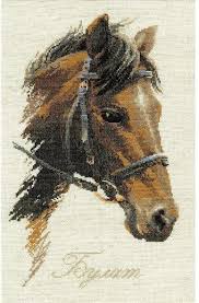 Bulat Horse Cross Stitch Kit