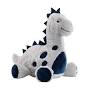Profile Picture of Baby Dino Blue/Gray Plush Dinosaur Stuffed Animal Toy Plushie- Spikeon Google