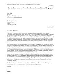 Project Coordinator Cover Letter Fill Online Printable Fillable Blank Pdffiller