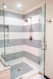 The type of gray grout used in this project is light smoke. Top 50 Best Subway Tile Shower Ideas Bathroom Designs